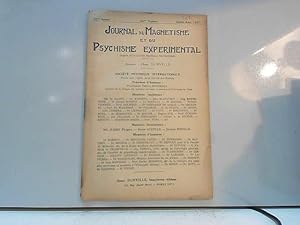 Imagen del vendedor de [Journal du magntisme et du psychisme experimental] Juillet-Aout 1927 a la venta por JLG_livres anciens et modernes