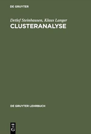 Seller image for Clusteranalyse for sale by BuchWeltWeit Ludwig Meier e.K.