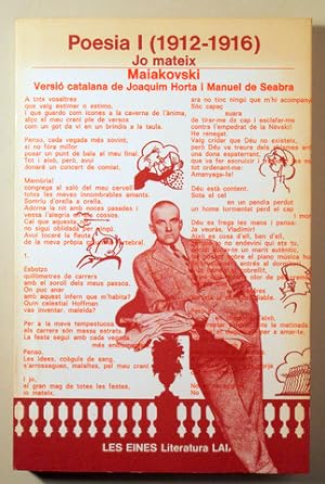 Bild des Verkufers fr POESIA I (1912-1916). Jo mateix - Barcelona 1981 - 1 edici zum Verkauf von Llibres del Mirall