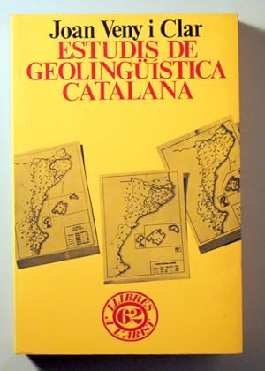 Imagen del vendedor de ESTUDIS DE GEOLINGSTICA CATALANA - Barcelona 1984 a la venta por Llibres del Mirall