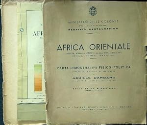 Immagine del venditore per Africa orientale carta dimostrativa fisico-politica venduto da Miliardi di Parole