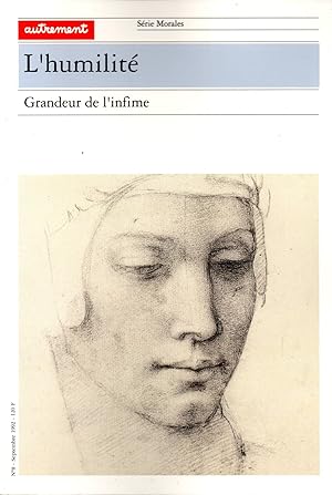 Seller image for Revue Autrement.Serie morales.N8.L'humilite.Grandeur de l'infime for sale by JP Livres