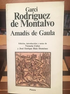 Imagen del vendedor de AMADIS DE GAULA a la venta por Antigua Librería Canuda