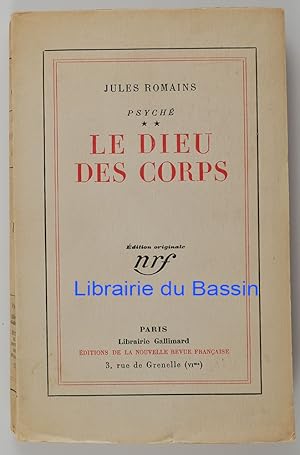 Bild des Verkufers fr Psyche Tome II Le Dieu des corps zum Verkauf von Librairie du Bassin