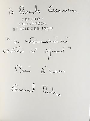 Seller image for Tryphon Tournesol et Isidore Isou - for sale by Le Livre  Venir