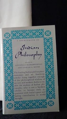 Imagen del vendedor de A sourcebook in Indian Philosophy. a la venta por GAMANDER ANTIQUARIAT