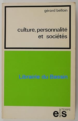 Culture, personnalité et sociétés