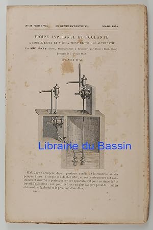 Le Génie Industriel n°39 Mars 1854