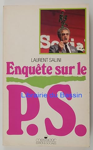 Image du vendeur pour Enqute sur le Parti socialiste mis en vente par Librairie du Bassin