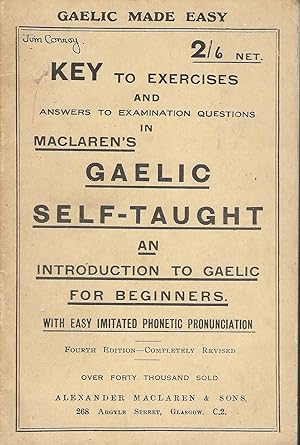 McLaren's Gaeilic Self-Taught.