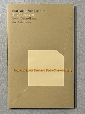 Marbacher Magazin No. 108/2004: Engführungen. Peter Szondi und die Literatur [Ausstellung Engführ...