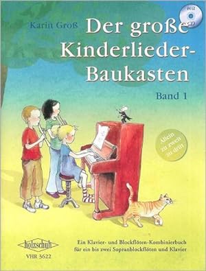 Bild des Verkufers fr Der groe Kinderlieder-Baukasten, Band 1 (mit CD) : Mit CD zum Verkauf von AHA-BUCH GmbH