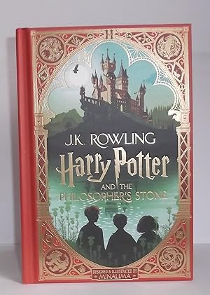 Seller image for HARRY POTTER AND THE PHILOSOPHERS STONE. DESIGNED AND ILLUSTRATED BY MINALIMA for sale by Sydney Charles Books