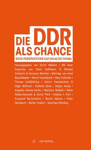Seller image for Die DDR als Chance : Neue Perspektiven auf ein altes Thema for sale by AHA-BUCH GmbH