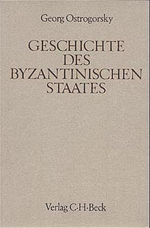 Bild des Verkufers fr Geschichte des byzantinischen Staates zum Verkauf von AHA-BUCH GmbH