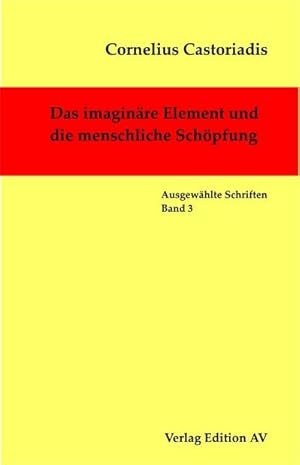 Bild des Verkufers fr Das imaginäre Element und die menschliche Sch pfung zum Verkauf von AHA-BUCH GmbH