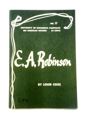 Imagen del vendedor de E.A. Robinson a la venta por World of Rare Books