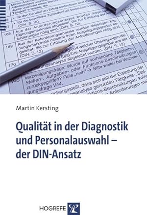 Immagine del venditore per Qualitt in der Diagnostik und Personalauswahl - der DIN-Ansatz venduto da AHA-BUCH GmbH