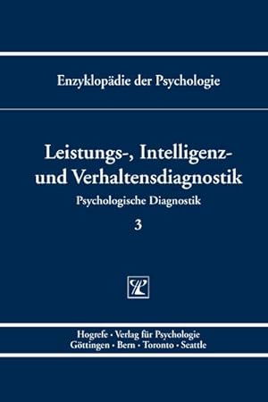Seller image for Leistungs-, Intelligenz- und Verhaltensdiagnostik for sale by AHA-BUCH GmbH