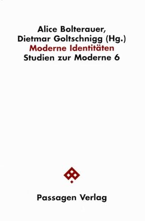 Bild des Verkufers fr Moderne Identitten zum Verkauf von AHA-BUCH GmbH
