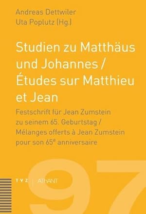 Bild des Verkufers fr Studien zu Matthus und Johannes / tudes sur Matthieu zum Verkauf von AHA-BUCH GmbH