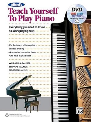 Bild des Verkufers fr Alfred's Teach Yourself to Play Piano : Everything You Need to Know to Start Playing Now!, Book, DVD & Online Video/Audio/Software zum Verkauf von AHA-BUCH GmbH