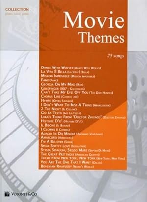 Bild des Verkufers fr Movie Themes, fr Klavier und Gesang. Vol.1 : 25 Songs zum Verkauf von AHA-BUCH GmbH