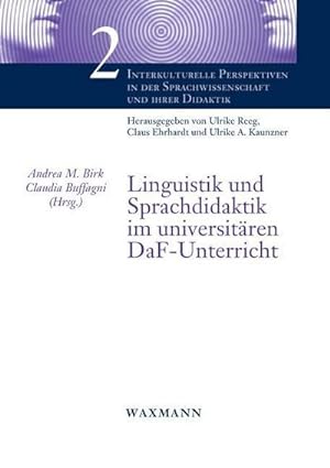Seller image for Linguistik und Sprachdidaktik im universitren DaF-Unterricht for sale by AHA-BUCH GmbH