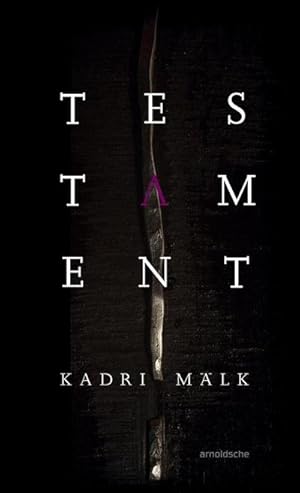 Immagine del venditore per Kadri M�lk : Testament venduto da AHA-BUCH GmbH