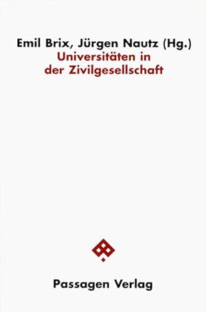 Seller image for Universitten in der Zivilgesellschaft for sale by AHA-BUCH GmbH