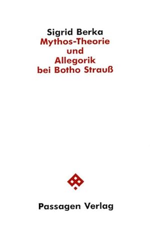 Bild des Verkufers fr Mythos-Theorie und Allegorik bei Botho Strau zum Verkauf von AHA-BUCH GmbH