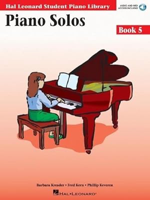 Bild des Verkufers fr Piano Solos Book 5 - Book/Online Audio : Hal Leonard Student Piano Library zum Verkauf von AHA-BUCH GmbH