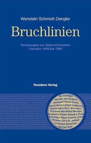 Bild des Verkufers fr Bruchlinien : Vorlesungen zur sterreichischen Literatur 1945 bis 1990 zum Verkauf von AHA-BUCH GmbH