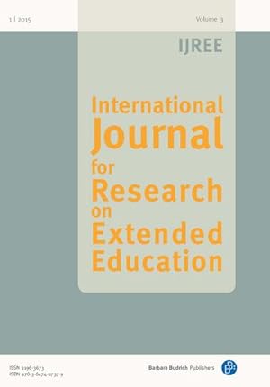 Seller image for IJREE - International Journal for Research on Extended Education 1/2015 : IJREE - International Journal for Research on Extended Education 1/2015 for sale by AHA-BUCH GmbH