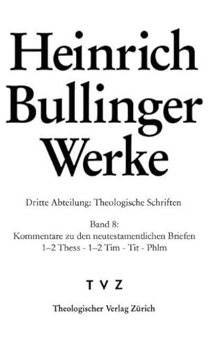 Seller image for Werke Kommentar zu den neutestamentlichen Briefen / 1-2Thess - 1-2 Tim - Tit - Phlm for sale by AHA-BUCH GmbH