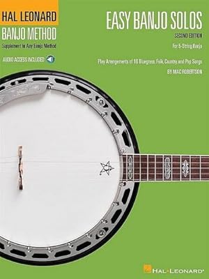 Bild des Verkufers fr Easy Banjo Solos for 5-String Banjo: Hal Leonard Banjo Method zum Verkauf von AHA-BUCH GmbH