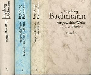 Seller image for Drei (3) Bnde: Ausgewhlte Werke in drei Bnden,1. Band I. Gedichte, Hrspiele, Schriften; 2. Band 2. Erzhlungen. ; 3. Band 3. Romane. ";Band 3 ohne SU for sale by Antiquariat Kastanienhof