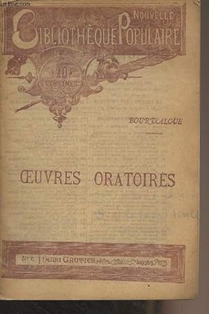 Bild des Verkufers fr Oeuvres oratoires - "Nouvelle Bibliothque Populaire" n6 zum Verkauf von Le-Livre