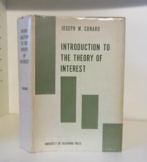 Introduction to the Theory of Interest