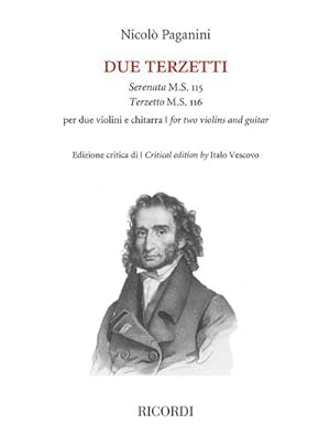 Seller image for Due Terzetti per due violini e chitarra : Edizione critica di Italo Vescovo - 2 Violins and Guitar for sale by AHA-BUCH GmbH