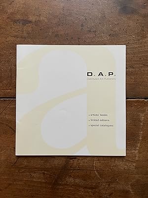 The D.A.P. Artists' Book Catalogue