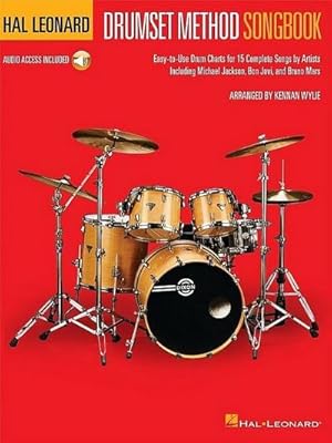 Seller image for Hal Leonard Drumset Method Songbook : Easy-to-Use Drum Charts for 15 Complete Songs for sale by AHA-BUCH GmbH