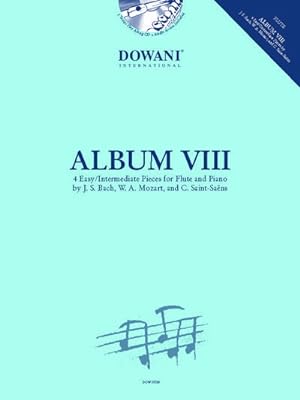 Bild des Verkufers fr Album VIII : 4 Easy/Intermediate Pieces for Flute and Piano zum Verkauf von AHA-BUCH GmbH
