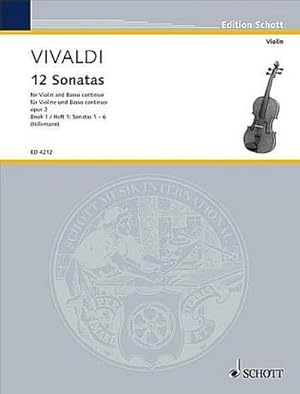 Seller image for 12 Sonatas : op. 2. Violine und Basso continuo; Violoncello ad lib. for sale by AHA-BUCH GmbH