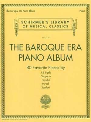 Imagen del vendedor de The Baroque Era Piano Album a la venta por AHA-BUCH GmbH