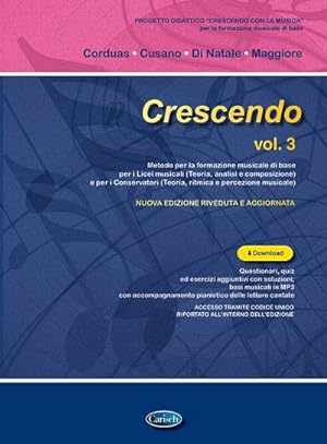 Seller image for Crescendo vol. 3 : Nuova edizione riveduta e aggiornata for sale by AHA-BUCH GmbH