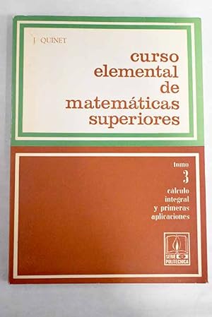 Seller image for Curso elemental de Matemticas superiores, III for sale by Alcan Libros