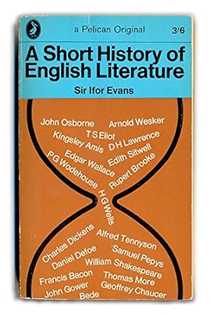 Bild des Verkufers fr A short history of English literature (Pelican books) zum Verkauf von Redux Books