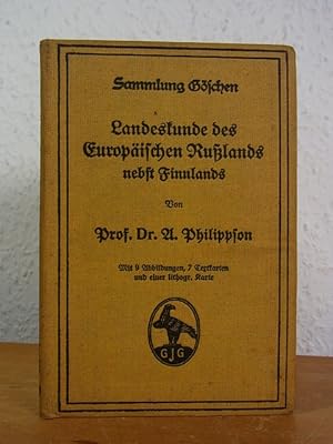 Imagen del vendedor de Landeskunde des europischen Russlands nebst Finnlands. Sammlung Gschen Band 359 a la venta por Antiquariat Weber