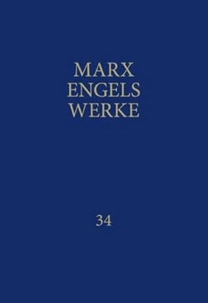 Bild des Verkufers fr MEW / Marx-Engels-Werke Band 34 : Briefe Januar 1875 - Dezember 1880 zum Verkauf von AHA-BUCH GmbH